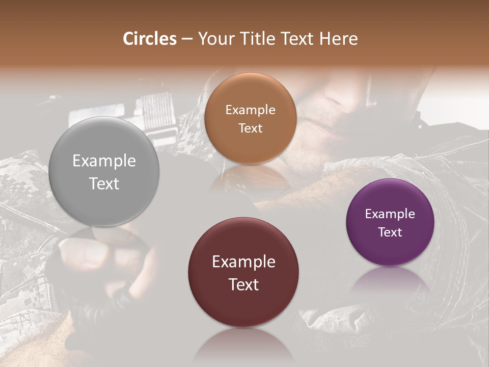 Male Pointing Safety PowerPoint Template