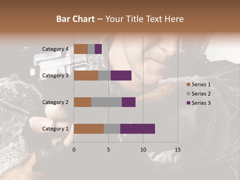 Male Pointing Safety PowerPoint Template