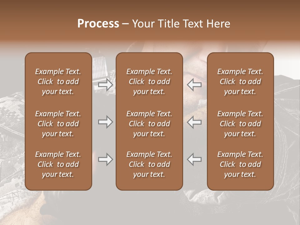 Male Pointing Safety PowerPoint Template