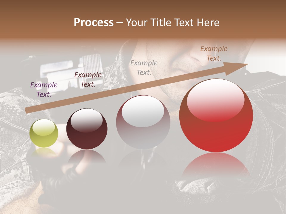 Male Pointing Safety PowerPoint Template