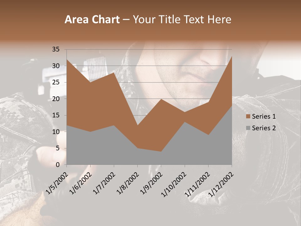 Male Pointing Safety PowerPoint Template