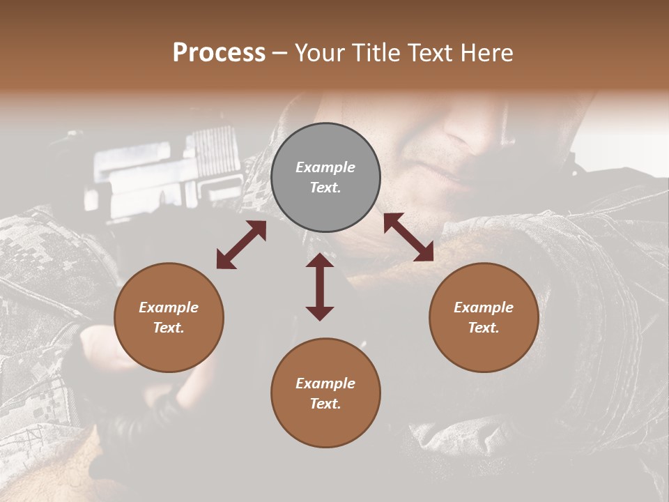 Male Pointing Safety PowerPoint Template