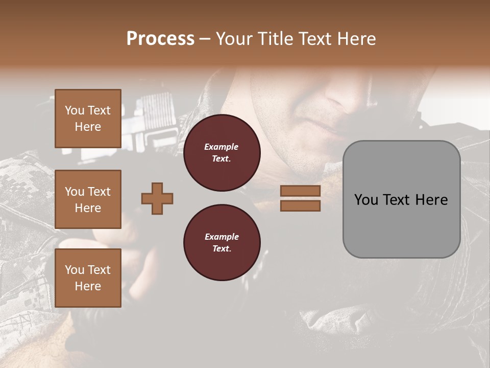 Male Pointing Safety PowerPoint Template