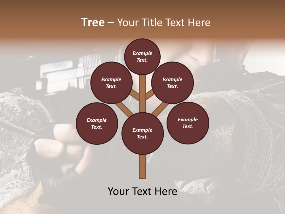 Male Pointing Safety PowerPoint Template