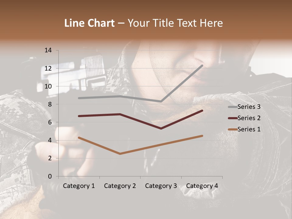 Male Pointing Safety PowerPoint Template