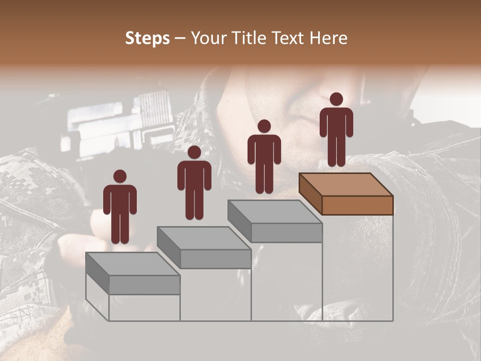 Male Pointing Safety PowerPoint Template