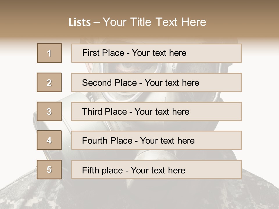 Face Conflict Valve PowerPoint Template