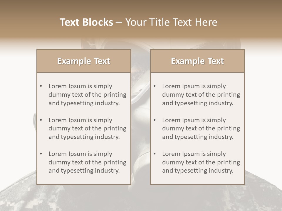 Face Conflict Valve PowerPoint Template