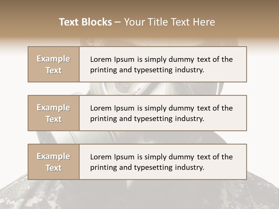 Face Conflict Valve PowerPoint Template
