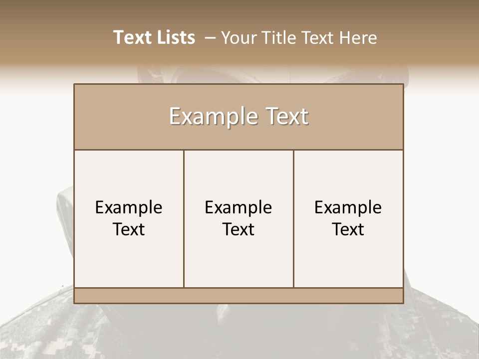 Face Conflict Valve PowerPoint Template