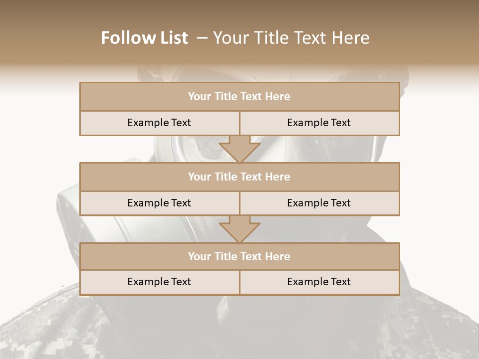 Face Conflict Valve PowerPoint Template