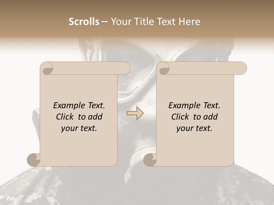 Face Conflict Valve PowerPoint Template