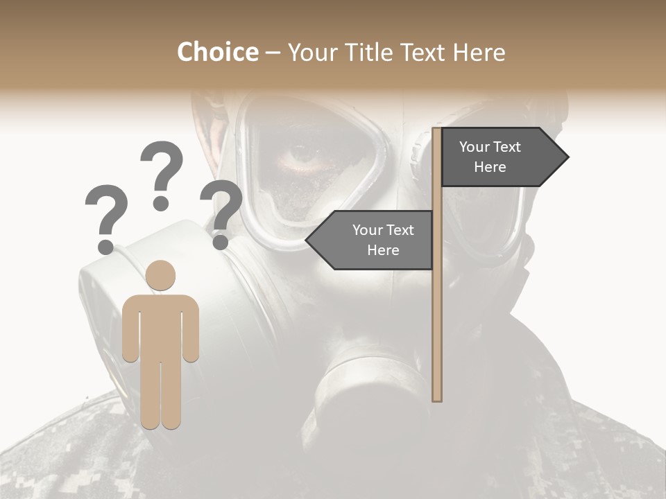 Face Conflict Valve PowerPoint Template