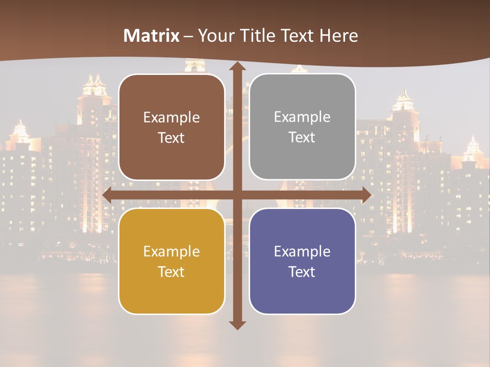 Middle East Architecture Deluxe PowerPoint Template