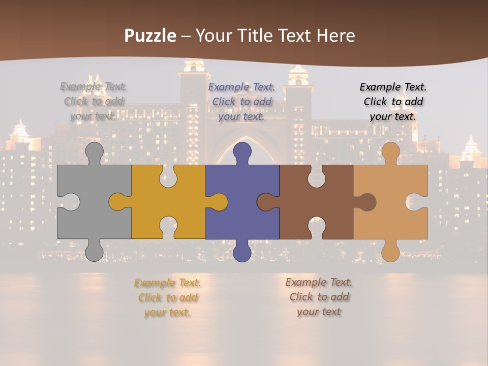 Middle East Architecture Deluxe PowerPoint Template