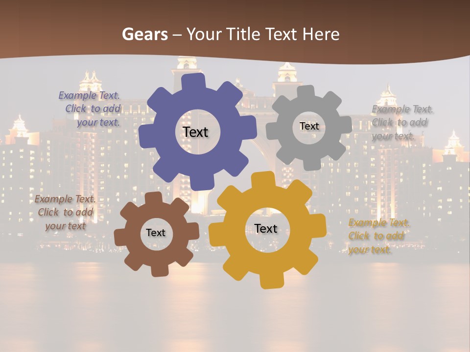 Middle East Architecture Deluxe PowerPoint Template