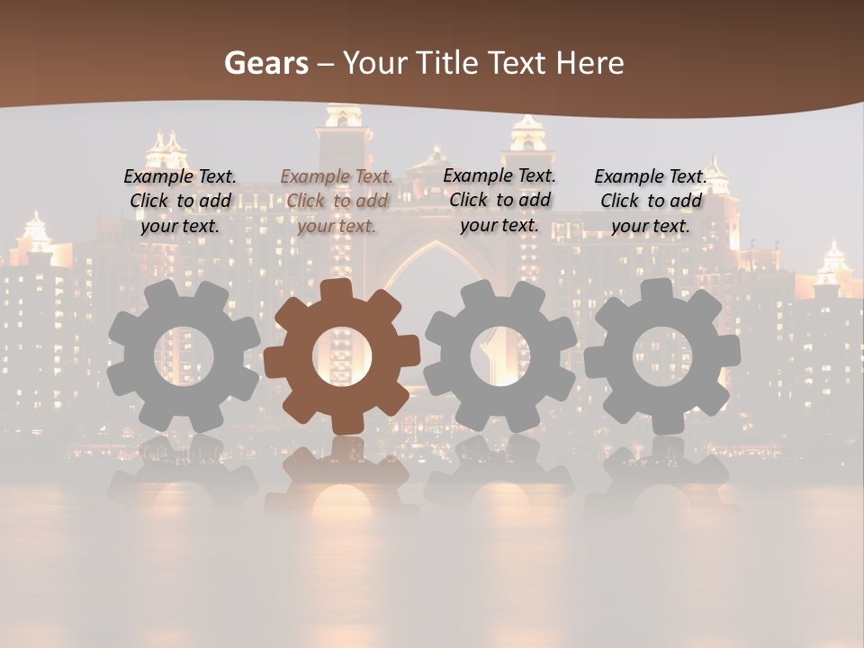 Middle East Architecture Deluxe PowerPoint Template