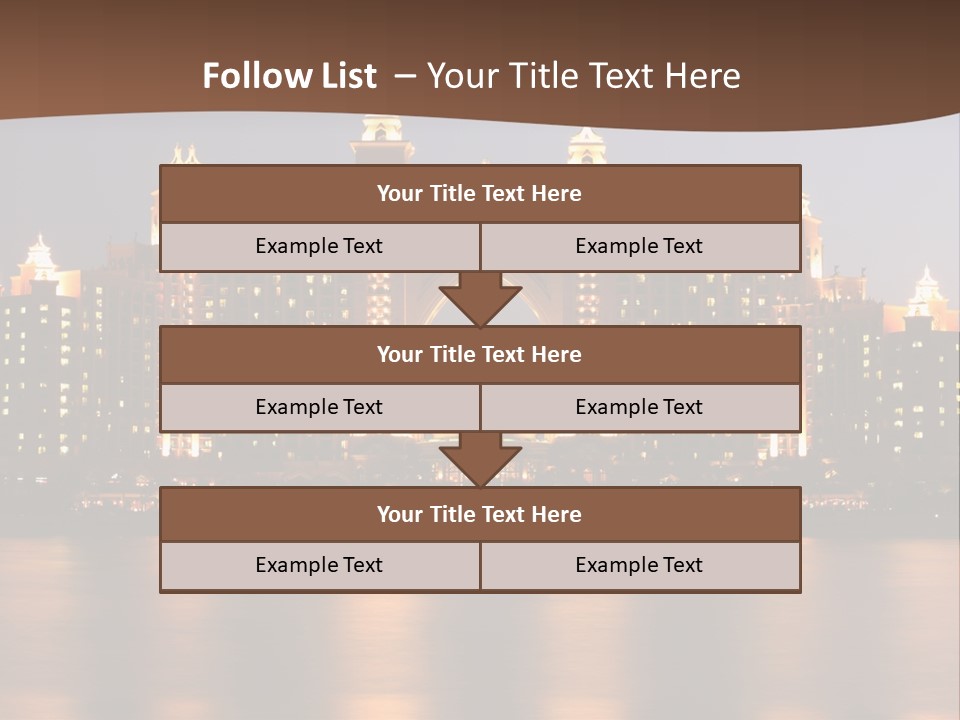 Middle East Architecture Deluxe PowerPoint Template