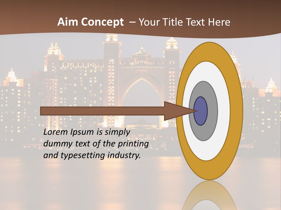 Middle East Architecture Deluxe PowerPoint Template