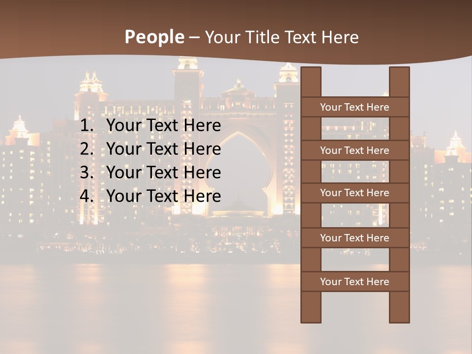 Middle East Architecture Deluxe PowerPoint Template
