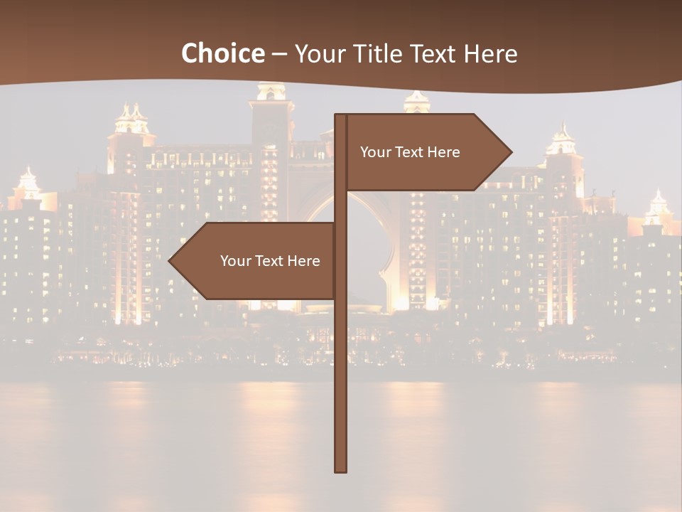 Middle East Architecture Deluxe PowerPoint Template