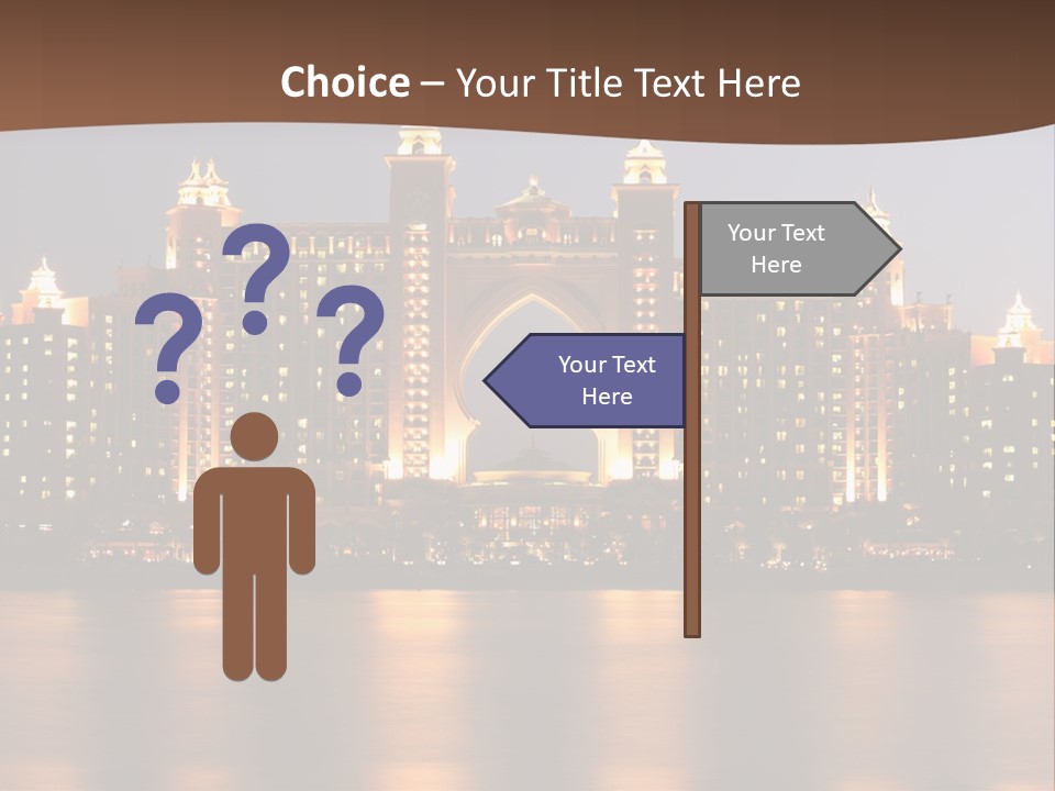 Middle East Architecture Deluxe PowerPoint Template
