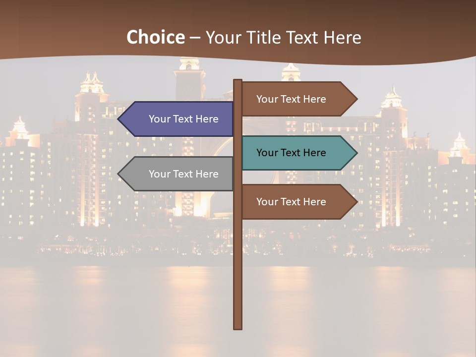 Middle East Architecture Deluxe PowerPoint Template