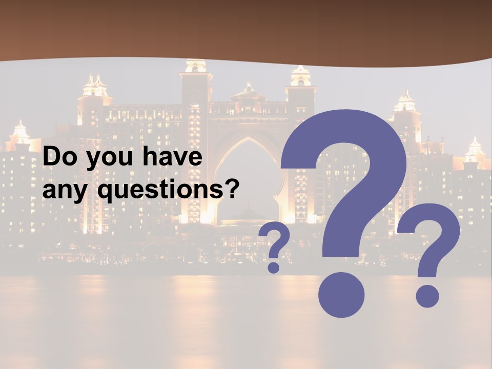 Middle East Architecture Deluxe PowerPoint Template