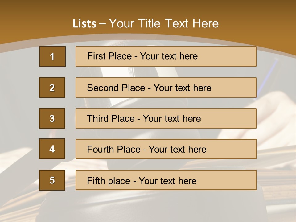 Innocent Litigation Female PowerPoint Template