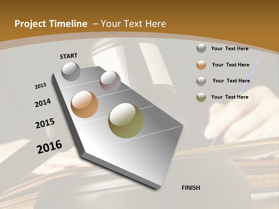 Innocent Litigation Female PowerPoint Template