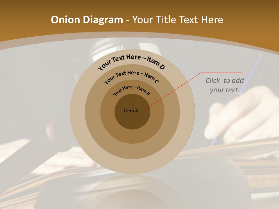 Innocent Litigation Female PowerPoint Template
