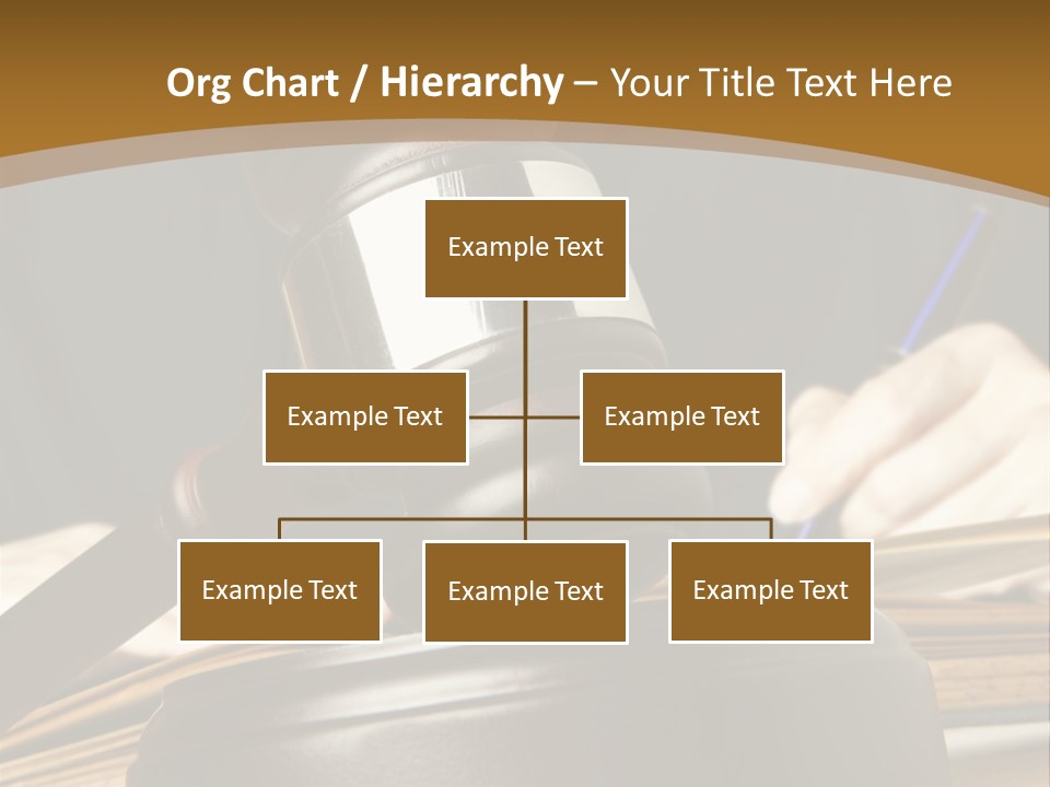 Innocent Litigation Female PowerPoint Template