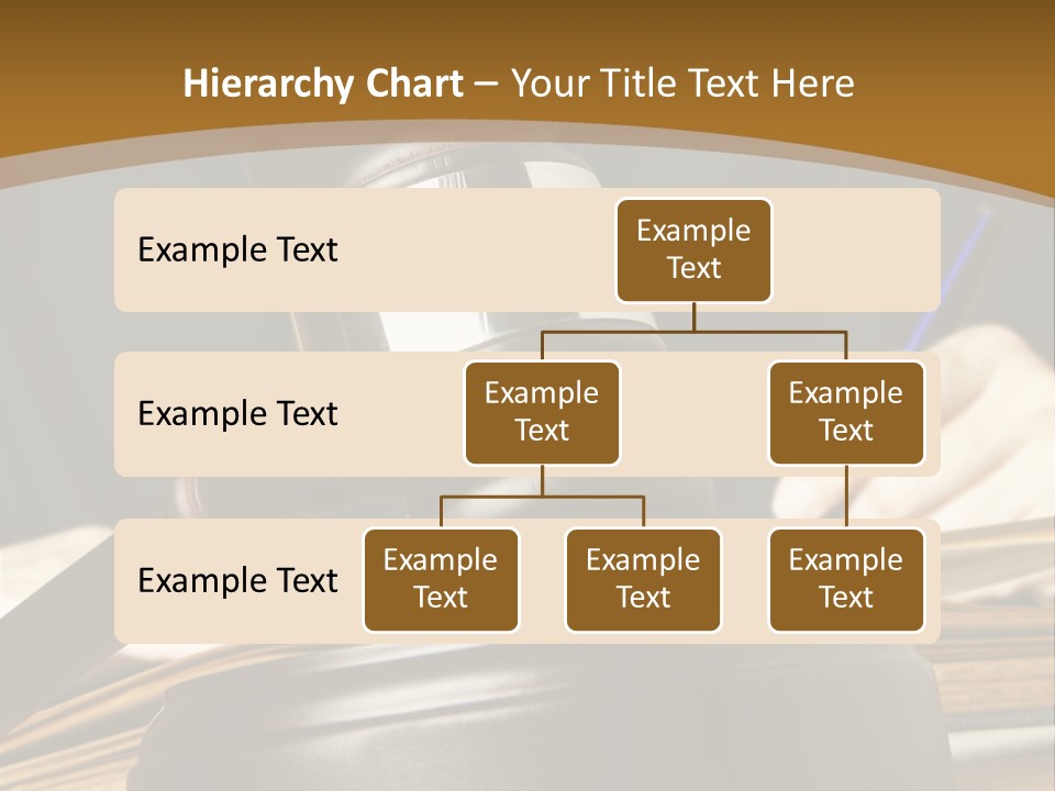 Innocent Litigation Female PowerPoint Template