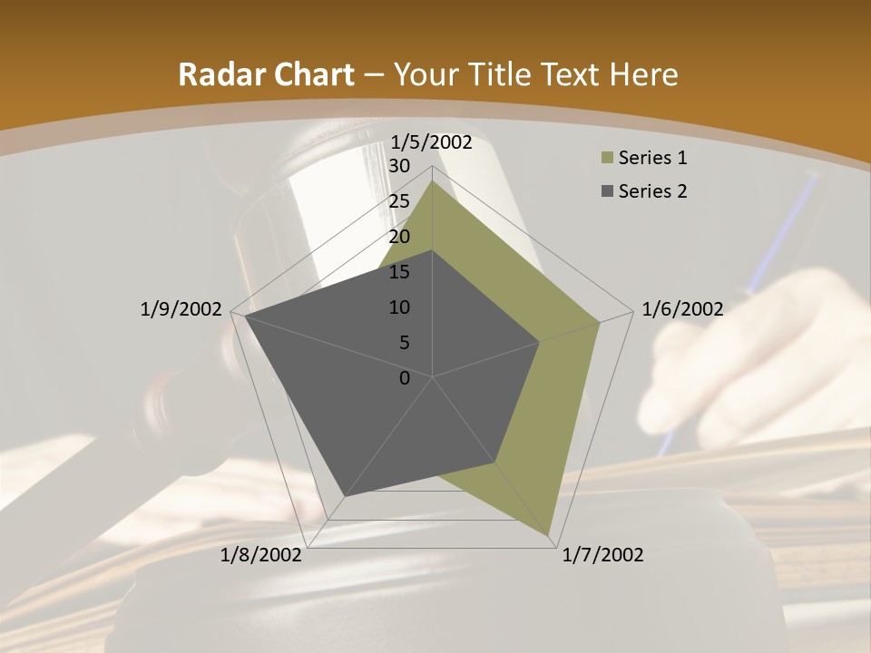 Innocent Litigation Female PowerPoint Template