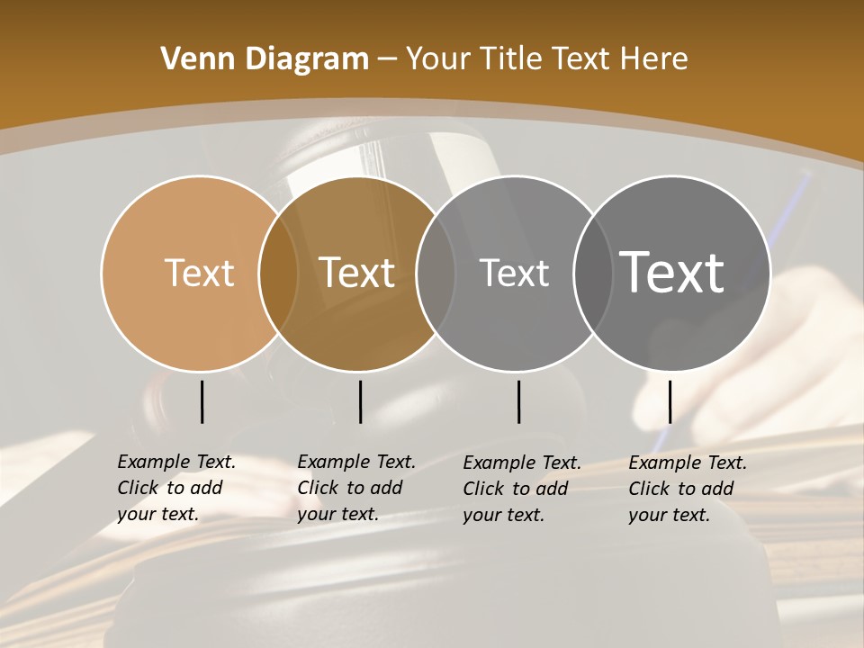 Innocent Litigation Female PowerPoint Template