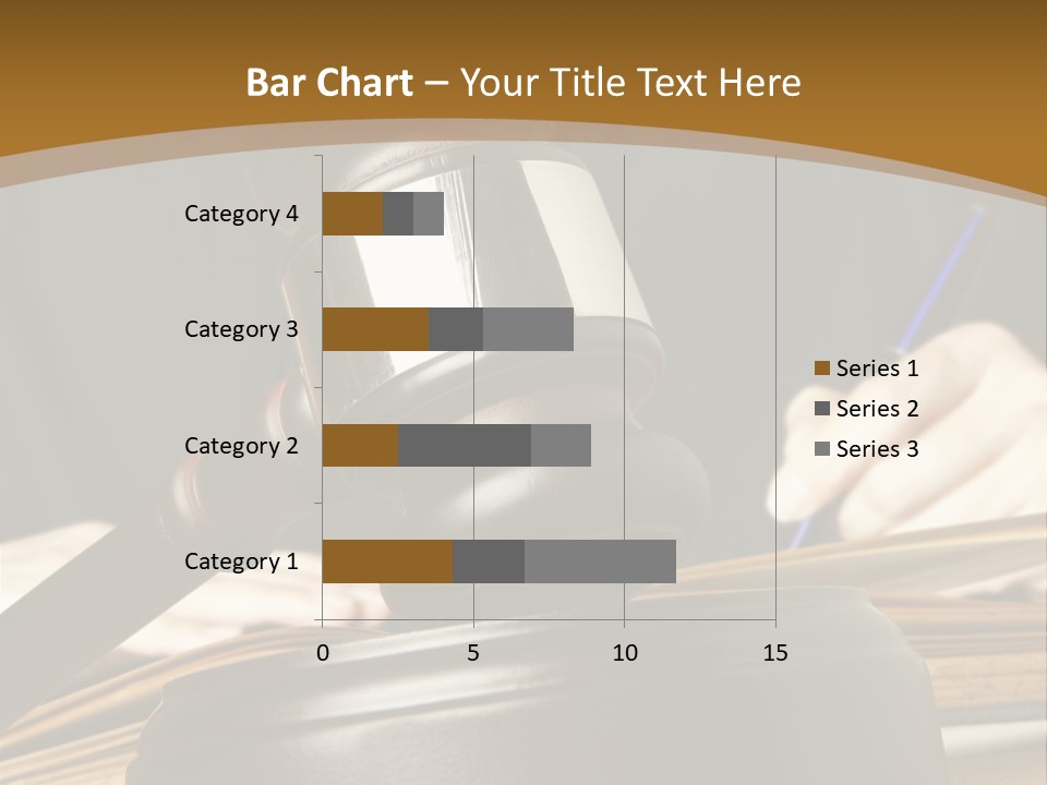 Innocent Litigation Female PowerPoint Template