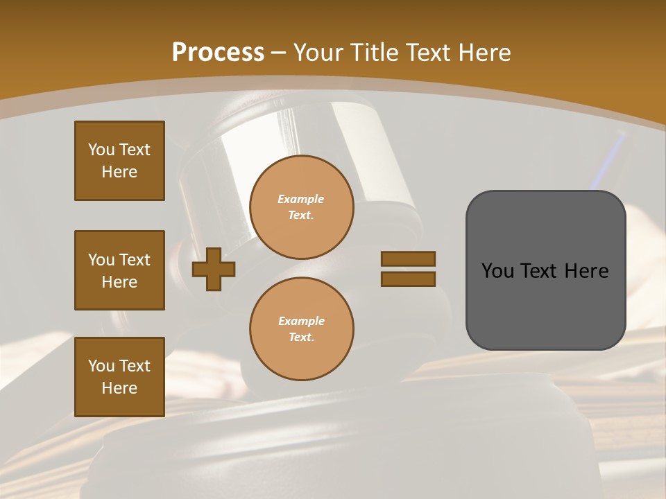 Innocent Litigation Female PowerPoint Template