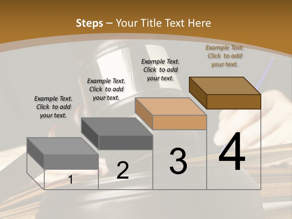Innocent Litigation Female PowerPoint Template