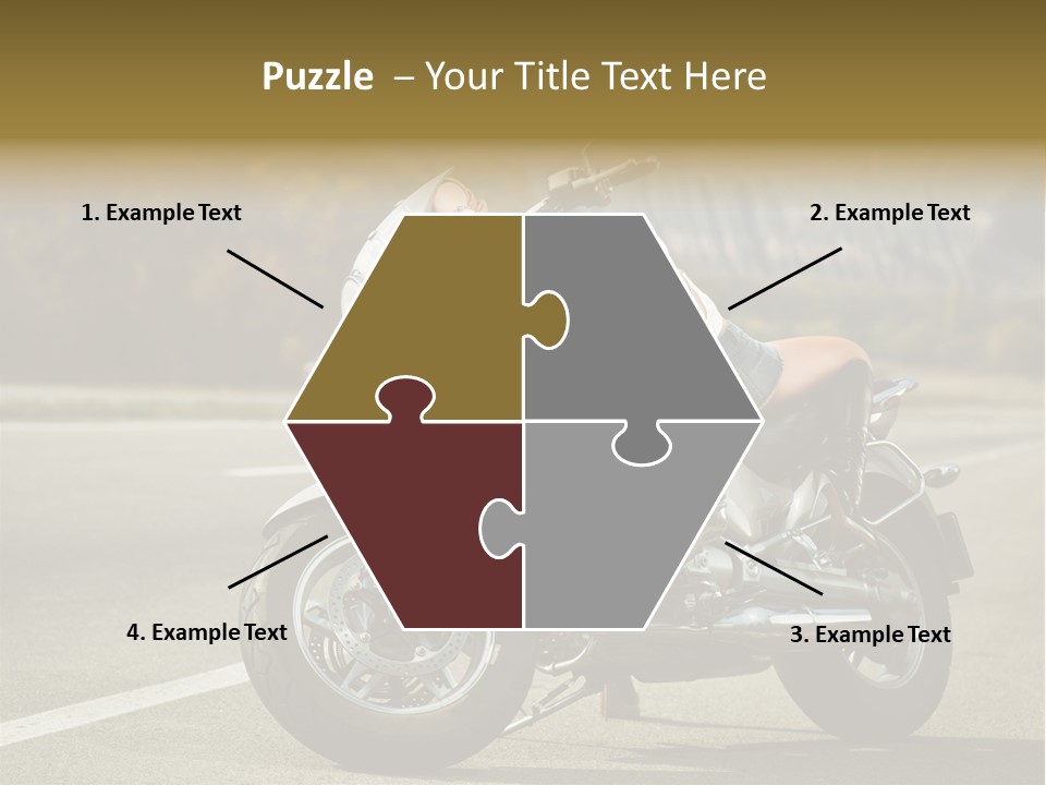 Beautiful Female Joy PowerPoint Template