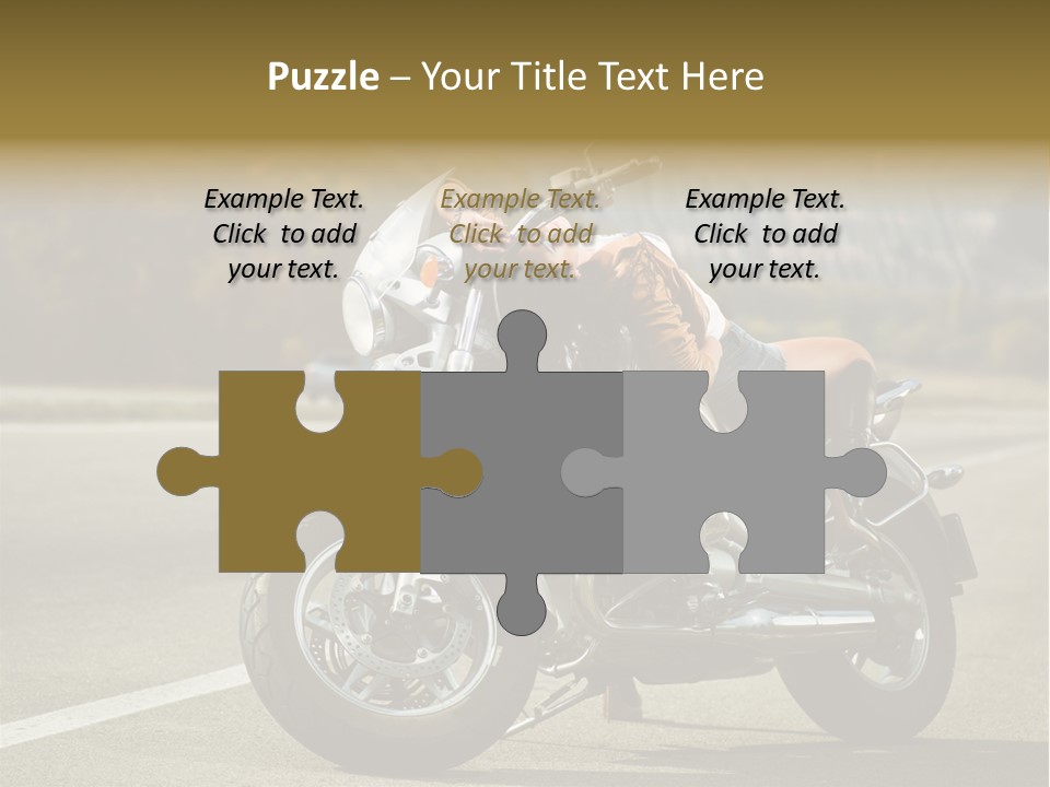 Beautiful Female Joy PowerPoint Template