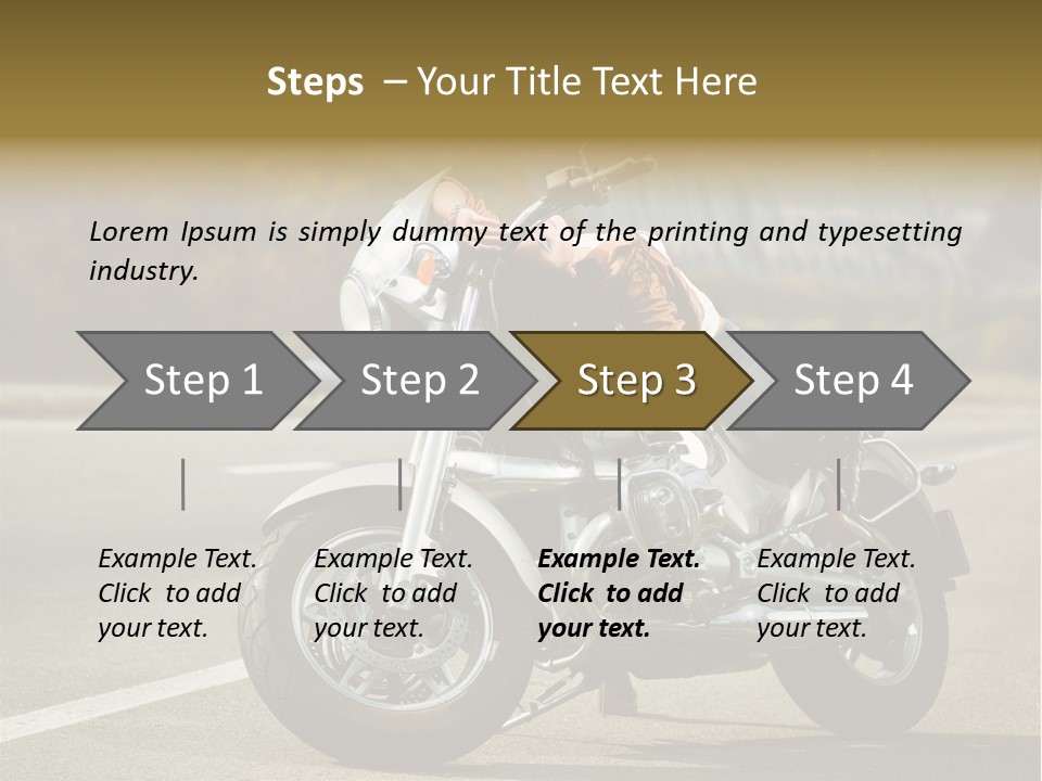 Beautiful Female Joy PowerPoint Template