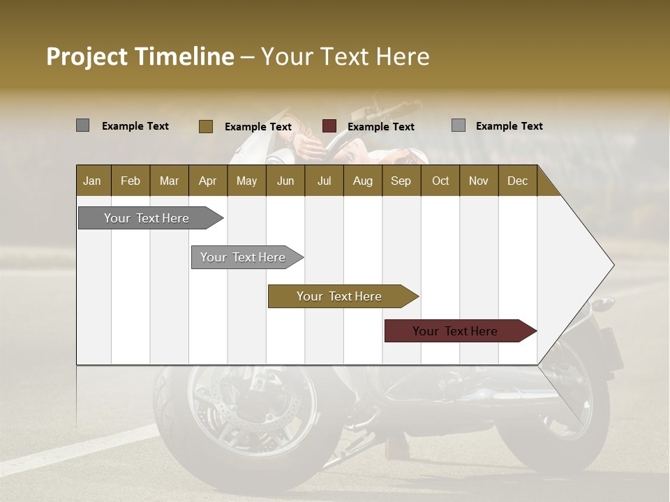 Beautiful Female Joy PowerPoint Template