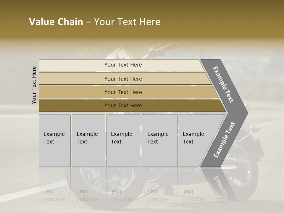 Beautiful Female Joy PowerPoint Template