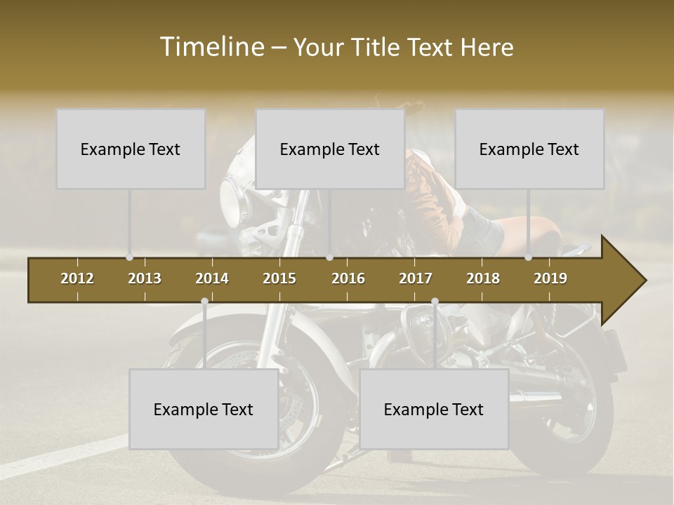 Beautiful Female Joy PowerPoint Template