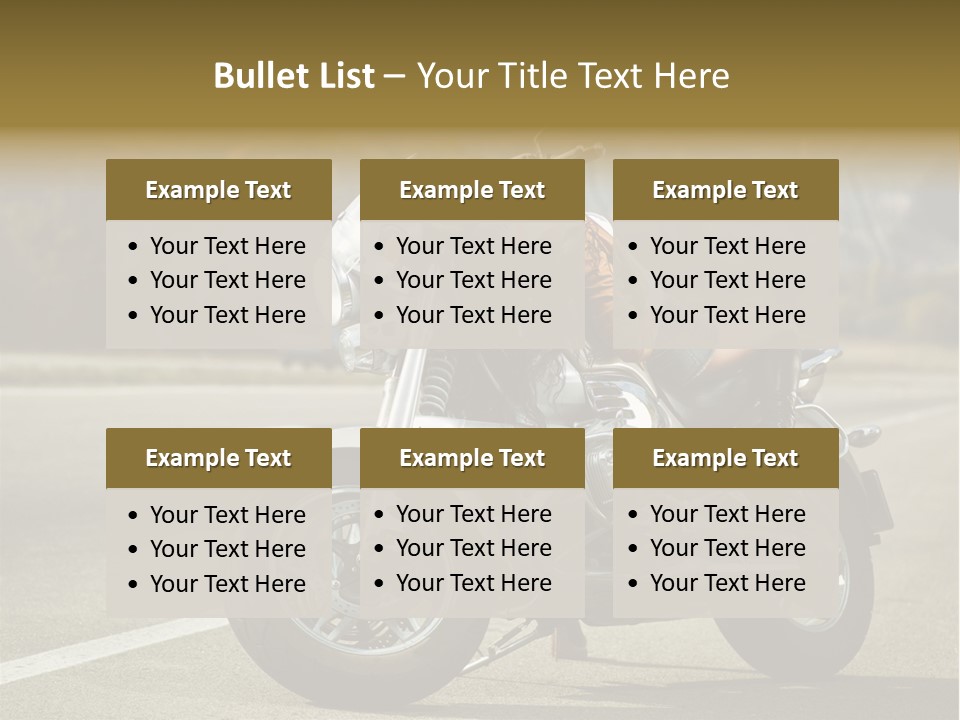 Beautiful Female Joy PowerPoint Template