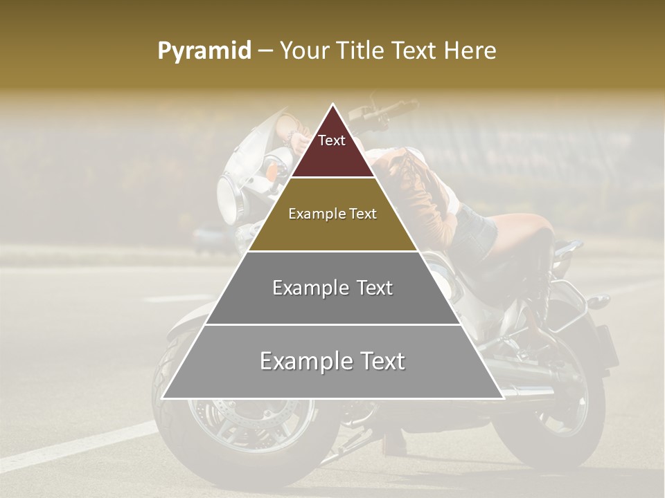 Beautiful Female Joy PowerPoint Template