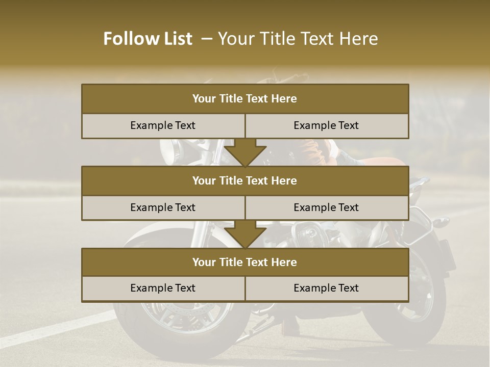 Beautiful Female Joy PowerPoint Template