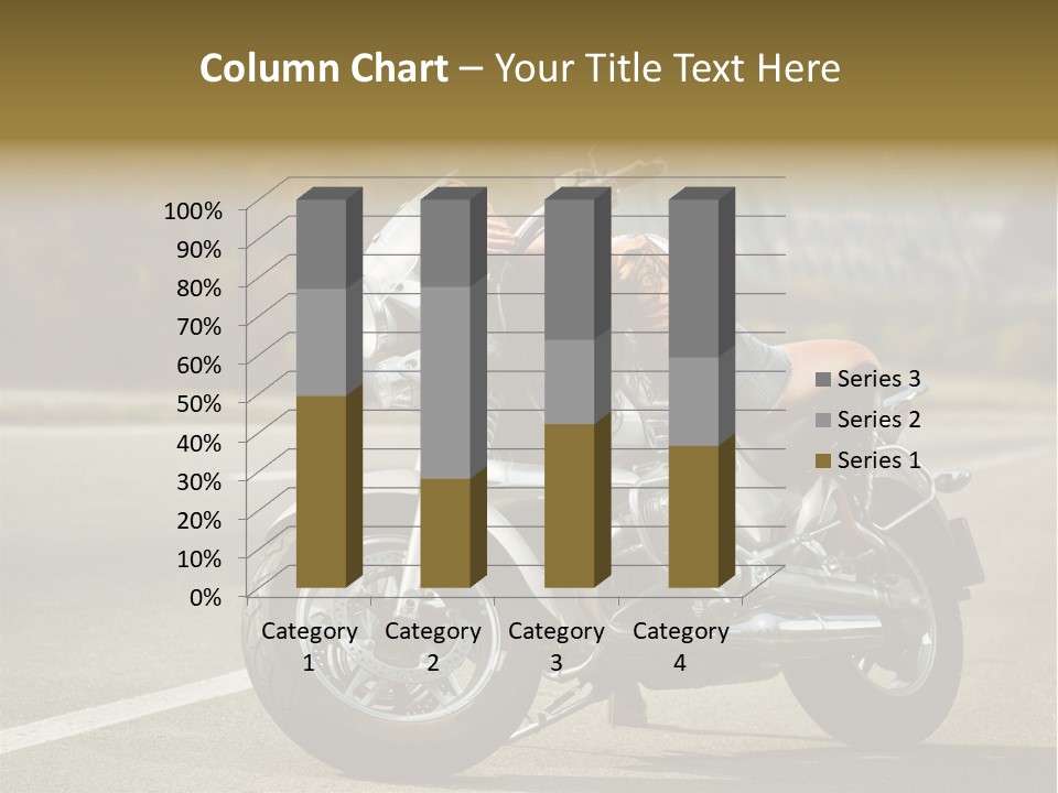 Beautiful Female Joy PowerPoint Template