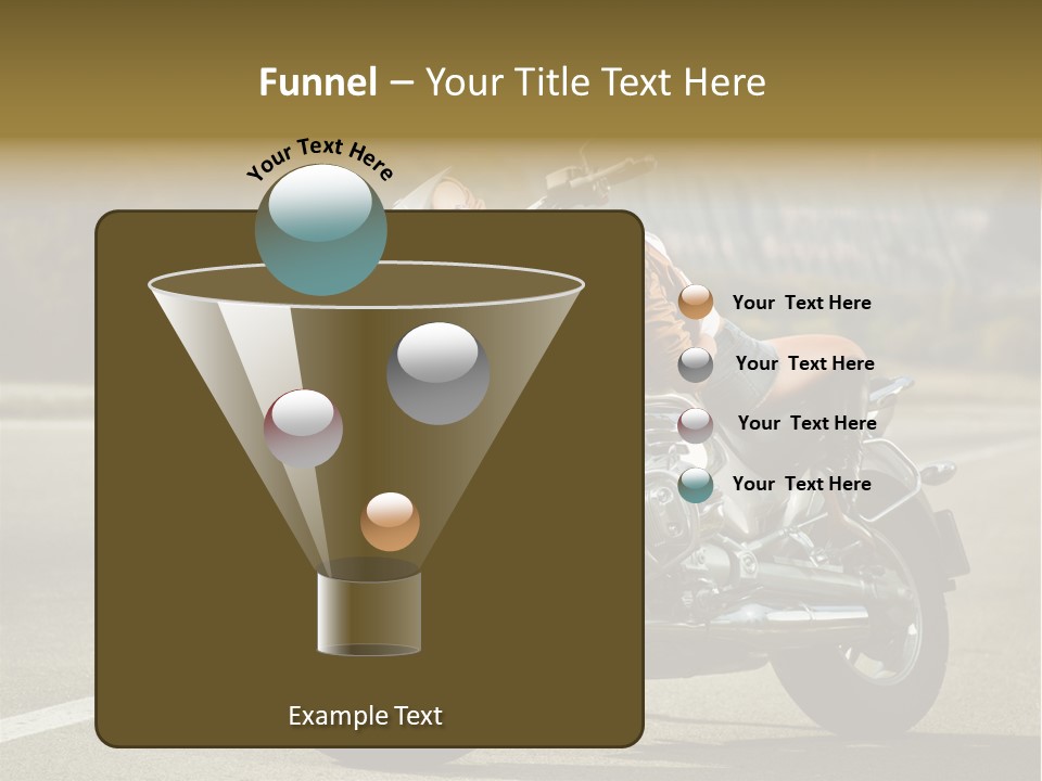 Beautiful Female Joy PowerPoint Template