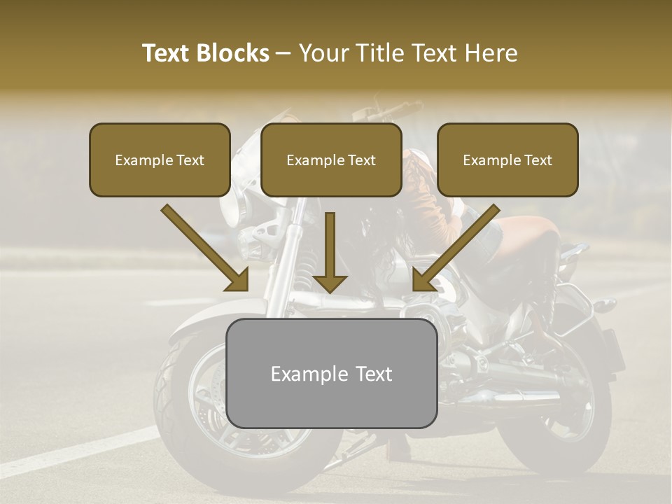 Beautiful Female Joy PowerPoint Template